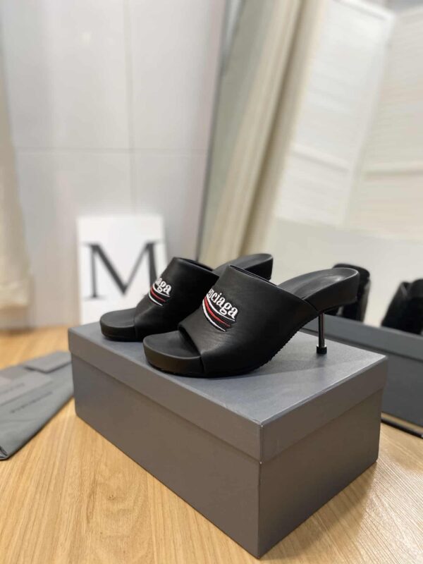 Balenciaga Cagole Sandal Black For Women