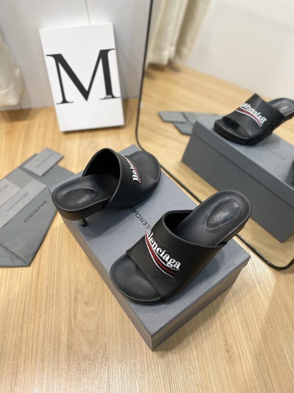 Balenciaga Cagole Sandal Black For Women