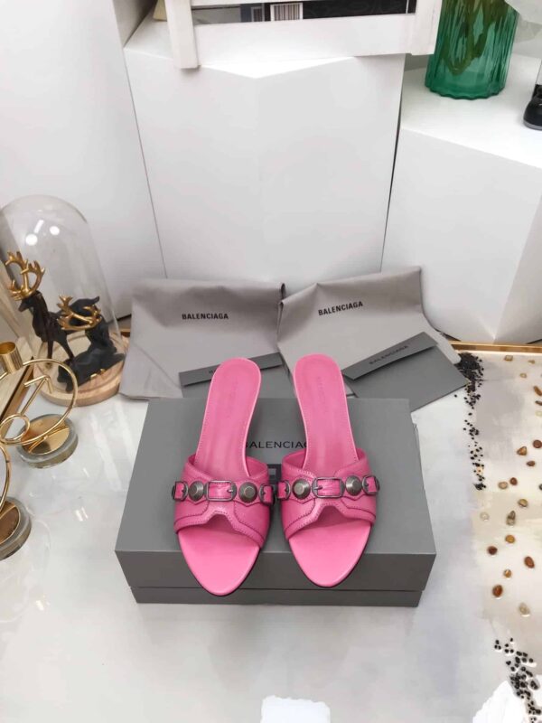 Balenciaga Cagole Sandal Pink For Women