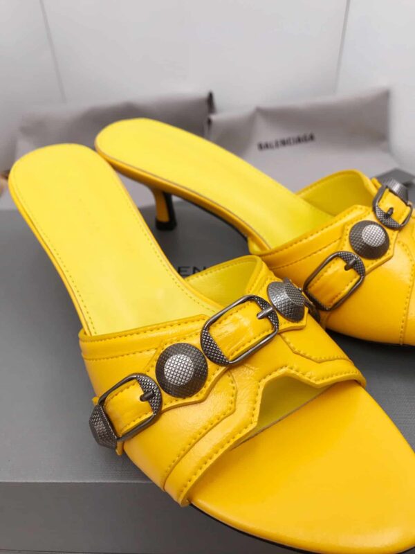 Balenciaga Cagole Sandal Yellow For Women