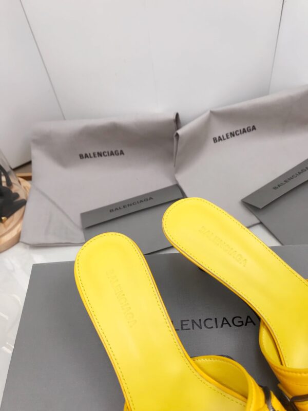 Balenciaga Cagole Sandal Yellow For Women