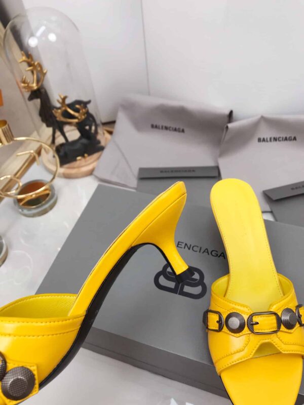 Balenciaga Cagole Sandal Yellow For Women