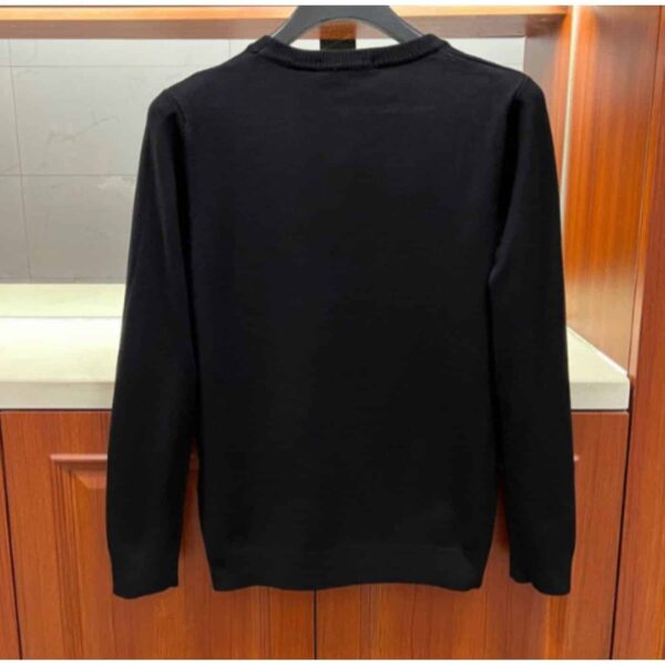 Balenciaga Cotton Crewneck Sweatshirt Black For Men