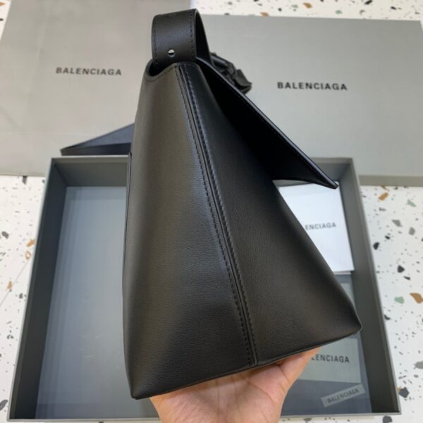 Balenciaga Downtown Medium Shoulder Bag In Black, For Women, Women's Bags 12.6in/32cm 67135429S171000
