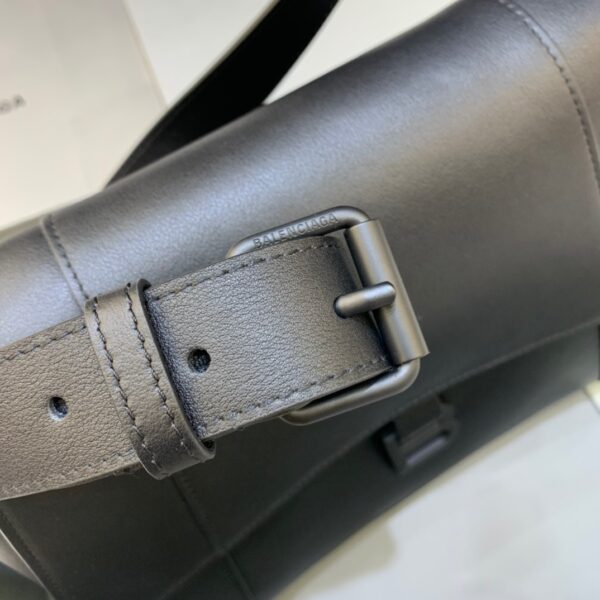 Balenciaga Downtown Medium Shoulder Bag In Black, For Women, Women's Bags 12.6in/32cm 67135429S171000