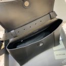Balenciaga Downtown Medium Shoulder Bag In Black, For Women, Women's Bags 12.6in/32cm 67135429S171000