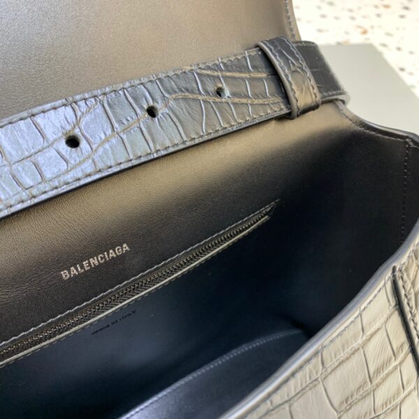 Balenciaga Downtown Medium Shoulder Bag In Black, For Women, Women's Bags 12.6in/32cm