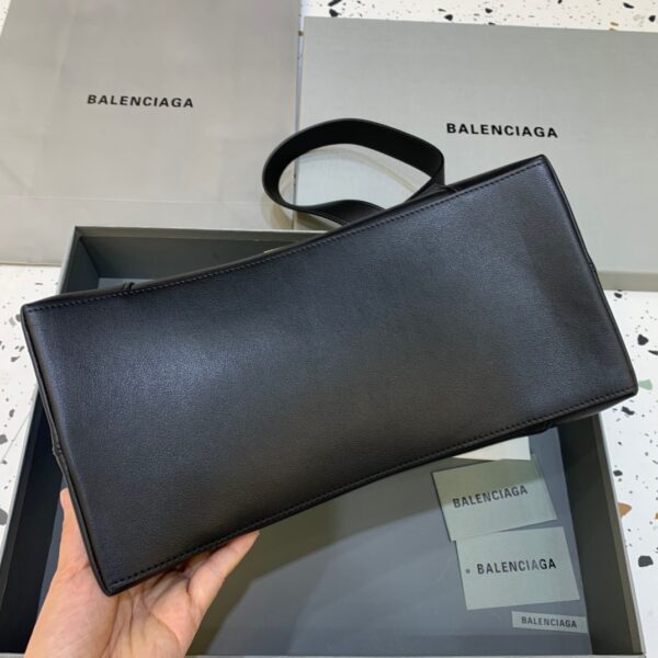Balenciaga Downtown Medium Shoulder Bag In Black, For Women, Women's Bags 12.6in/32cm