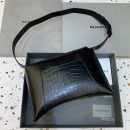 Balenciaga Downtown Medium Shoulder Bag In Black, For Women, Women's Bags 12.6in/32cm