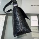 Balenciaga Downtown Small Shoulder Bag In Black, For Women, Women's Bags 11.8in/30cm