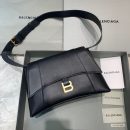 Balenciaga Downtown Small Shoulder Bag In Black, For Women, Women's Bags 11.8in/30cm 67135329S1M1000