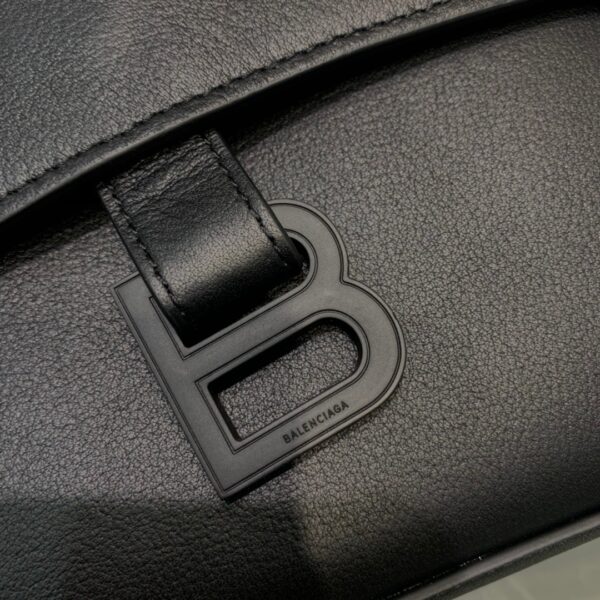 Balenciaga Downtown Small Shoulder Bag In Black, For Women, Women's Bags 11.8in/30cm