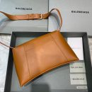 Balenciaga Downtown Small Shoulder Bag In Brown, For Women, Women's Bags 11.8in/30cm
