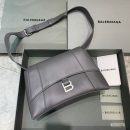 Balenciaga Downtown Small Shoulder Bag In Gray, For Women, Women's Bags 11.8in/30cm 67135329S1Y1604