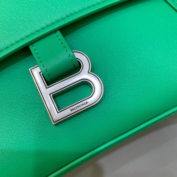 Balenciaga Downtown Small Shoulder Bag In Green, For Women, Women's Bags 11.8in/30cm