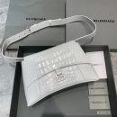 Balenciaga Downtown Small Shoulder Bag In White, For Women, Women's Bags 11.8in/30cm