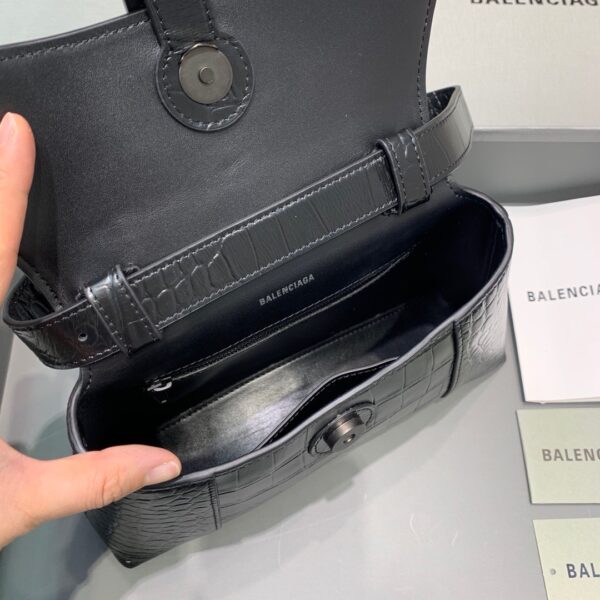 Balenciaga Downtown XS Shoulder Bag In Black, For Women, Women's Bags 10in/25cm 67135523E871000