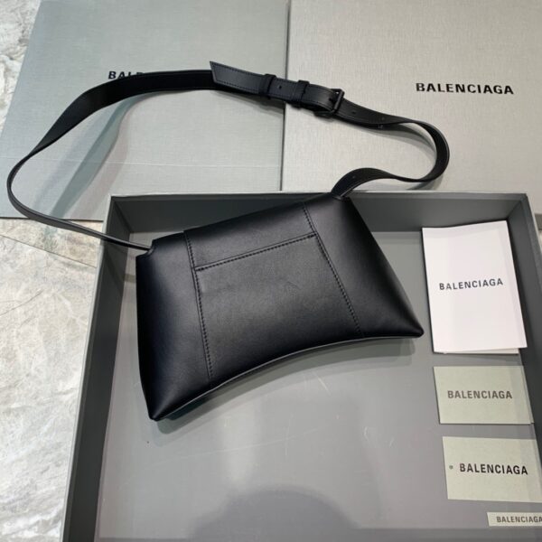 Balenciaga Downtown XS Shoulder Bag In Black, For Women, Women's Bags 10in/25cm
