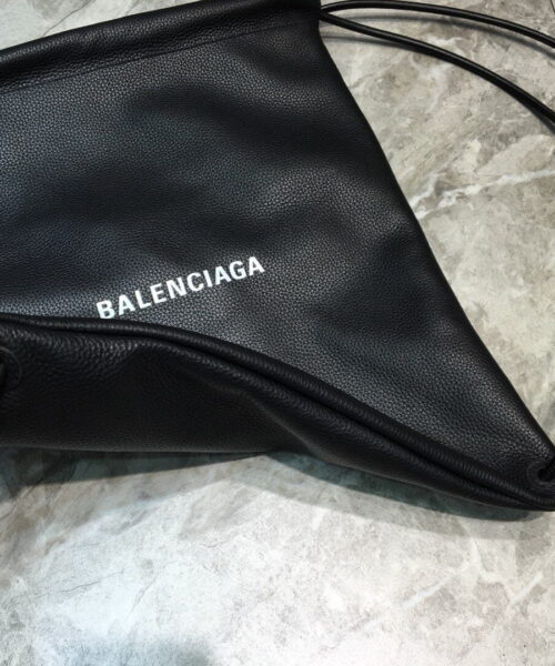 Balenciaga Everyday Drawstring Backpack In Black, For Women, Women's Bags 18.5in/47cm