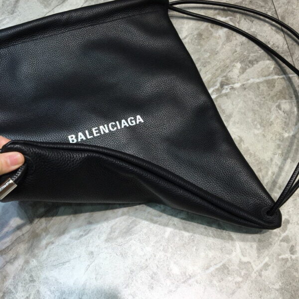 Balenciaga Everyday Drawstring Backpack In Black, For Women, Women's Bags 18.5in/47cm