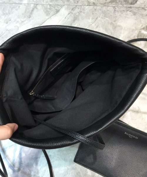 Balenciaga Everyday Drawstring Backpack In Black, For Women, Women's Bags 18.5in/47cm