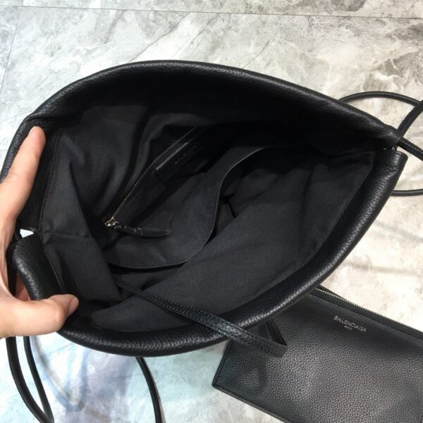 Balenciaga Everyday Drawstring Backpack In Black, For Women, Women's Bags 18.5in/47cm