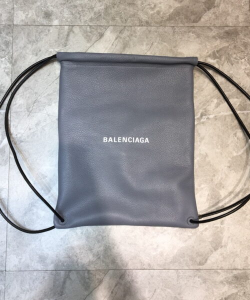 Balenciaga Everyday Drawstring Backpack In Grey, For Women, Women's Bags 18.5in/47cm