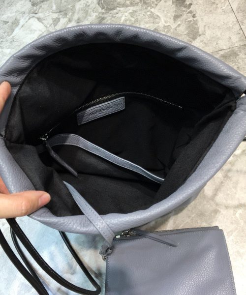 Balenciaga Everyday Drawstring Backpack In Grey, For Women, Women's Bags 18.5in/47cm