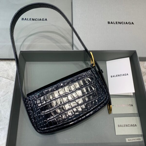 Balenciaga Ghost Sling Bag In Black, For Women, Women's Bags 10in/26cm