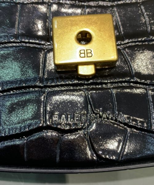 Balenciaga Ghost Sling Bag In Black, For Women, Women's Bags 10in/26cm