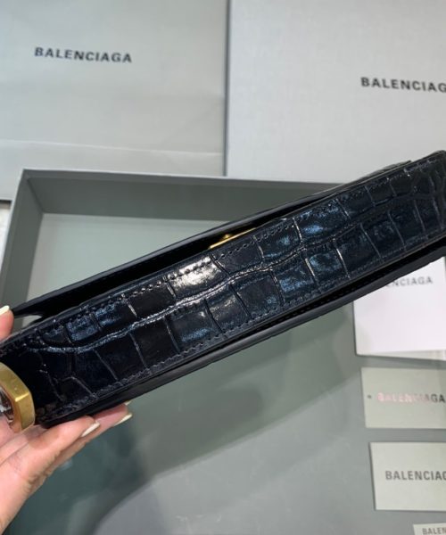 Balenciaga Ghost Sling Bag In Black, For Women, Women's Bags 10in/26cm