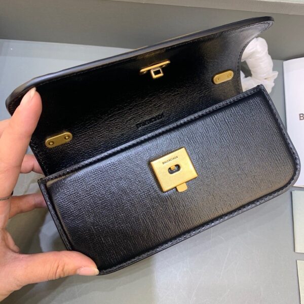 Balenciaga Gossip Small On Chain Shoulder Bag Black, For Women, Women's Bags 7.4in/19cm