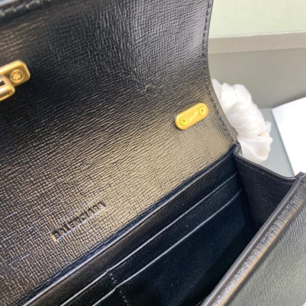 Balenciaga Gossip Small On Chain Shoulder Bag Black, For Women, Women's Bags 7.4in/19cm