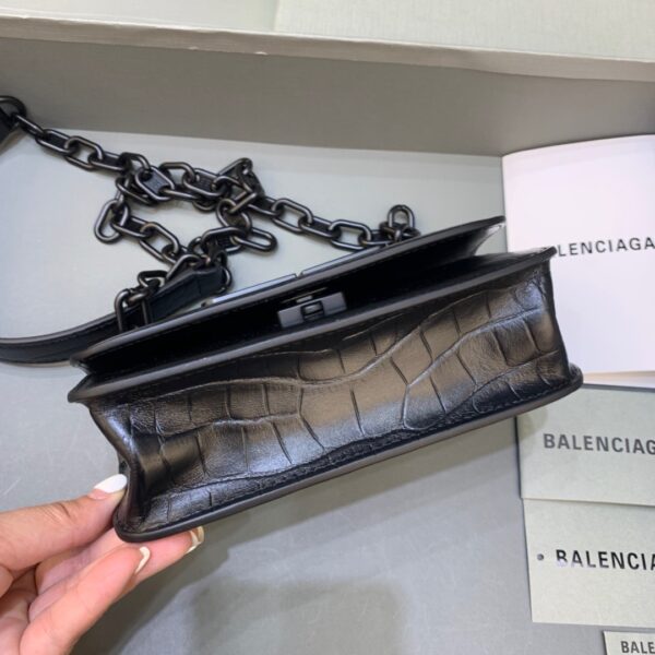 Balenciaga Gossip Small On Chain Shoulder Bag Black, For Women, Women's Bags 7.4in/19cm