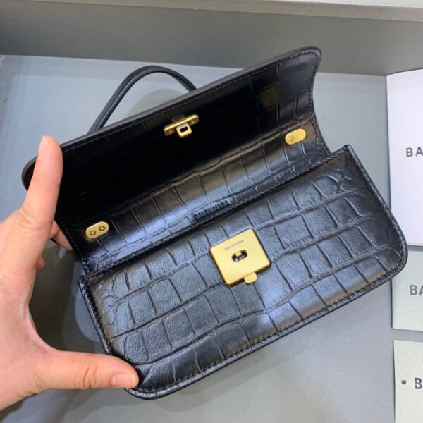 Balenciaga Gossip Small On Chain Shoulder Bag Black, For Women, Women's Bags 7.4in/19cm