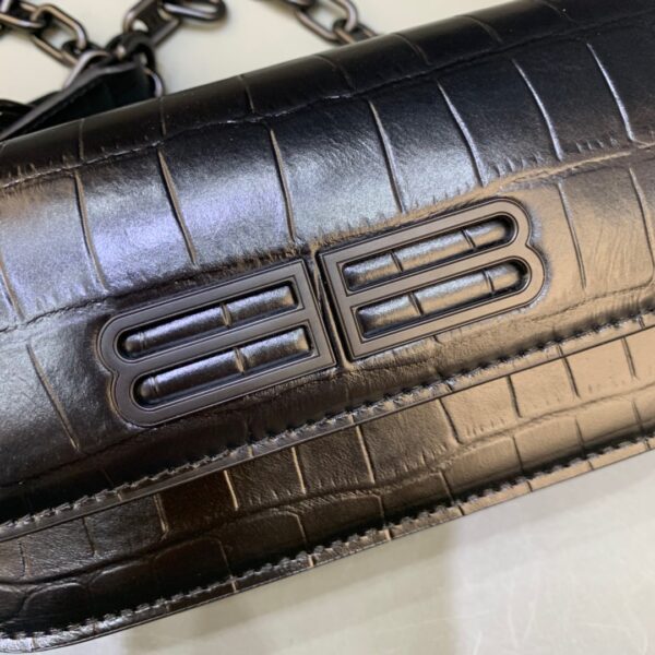 Balenciaga Gossip Small On Chain Shoulder Bag Black, For Women, Women's Bags 7.4in/19cm