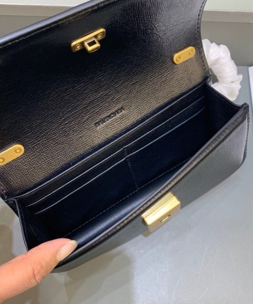 Balenciaga Gossip Small On Chain Shoulder Bag Black, For Women, Women's Bags 7.4in/19cm