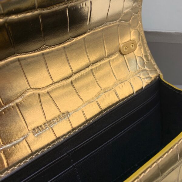 Balenciaga Gossip Small On Chain Shoulder Bag Gold, For Women, Women's Bags 7.4in/19cm