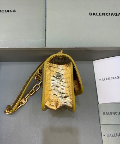 Balenciaga Gossip Small On Chain Shoulder Bag Gold, For Women, Women's Bags 7.4in/19cm
