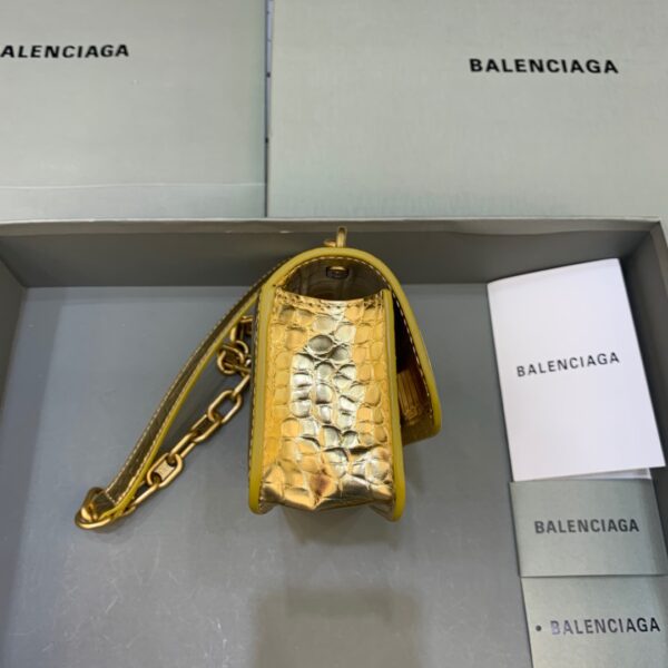 Balenciaga Gossip Small On Chain Shoulder Bag Gold, For Women, Women's Bags 7.4in/19cm