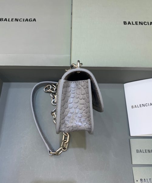 Balenciaga Gossip Small On Chain Shoulder Bag Gray, For Women, Women's Bags 7.4in/19cm