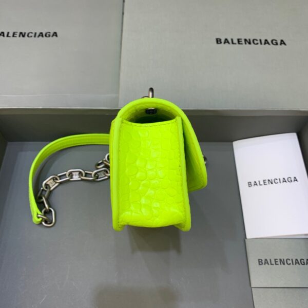 Balenciaga Gossip Small On Chain Shoulder Bag Green Neon, For Women, Women's Bags 7.4in/19cm