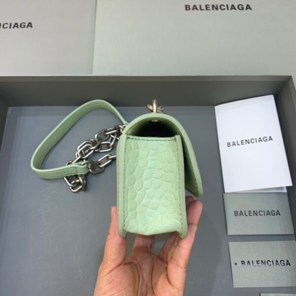 Balenciaga Gossip Small On Chain Shoulder Bag Light Green, For Women, Women's Bags 7.4in/19cm