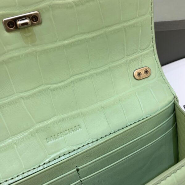 Balenciaga Gossip Small On Chain Shoulder Bag Light Green, For Women, Women's Bags 7.4in/19cm