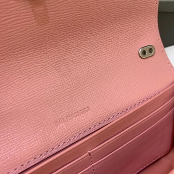 Balenciaga Gossip Small On Chain Shoulder Bag Light Pink, For Women, Women's Bags 7.4in/19cm
