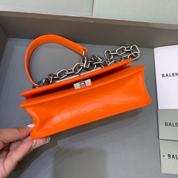 Balenciaga Gossip Small On Chain Shoulder Bag Orange, For Women, Women's Bags 7.4in/19cm