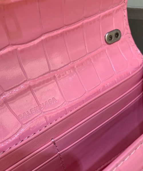 Balenciaga Gossip Small On Chain Shoulder Bag Pink, For Women, Women's Bags 7.4in/19cm