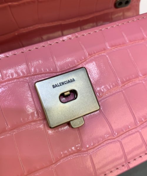Balenciaga Gossip Small On Chain Shoulder Bag Pink, For Women, Women's Bags 7.4in/19cm