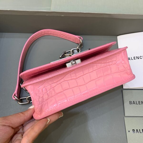 Balenciaga Gossip Small On Chain Shoulder Bag Pink, For Women, Women's Bags 7.4in/19cm