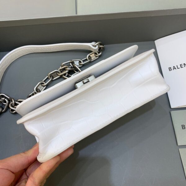 Balenciaga Gossip Small On Chain Shoulder Bag White, For Women, Women's Bags 7.4in/19cm